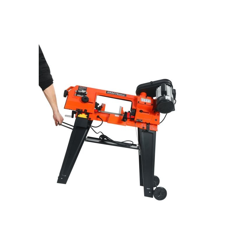 Juostinės metalo pjovimo staklės Kraft&Dele KD5475 | 850W | 110 mm - Sodrinta.lt