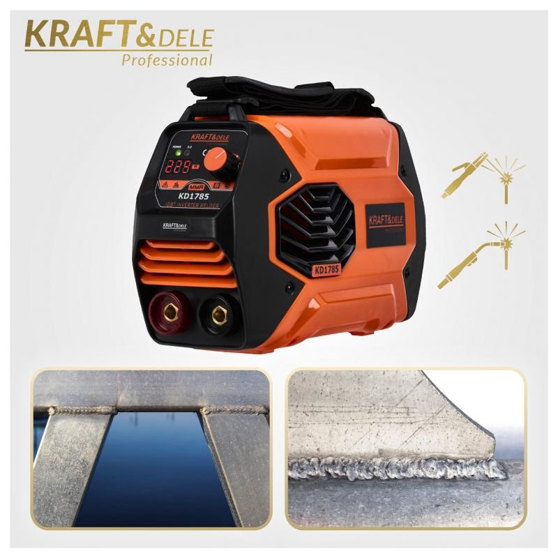 Inverterinis suvirinimo aparatas 330 A MMA / TIG LIFT su VRD KD1785 - Sodrinta.lt