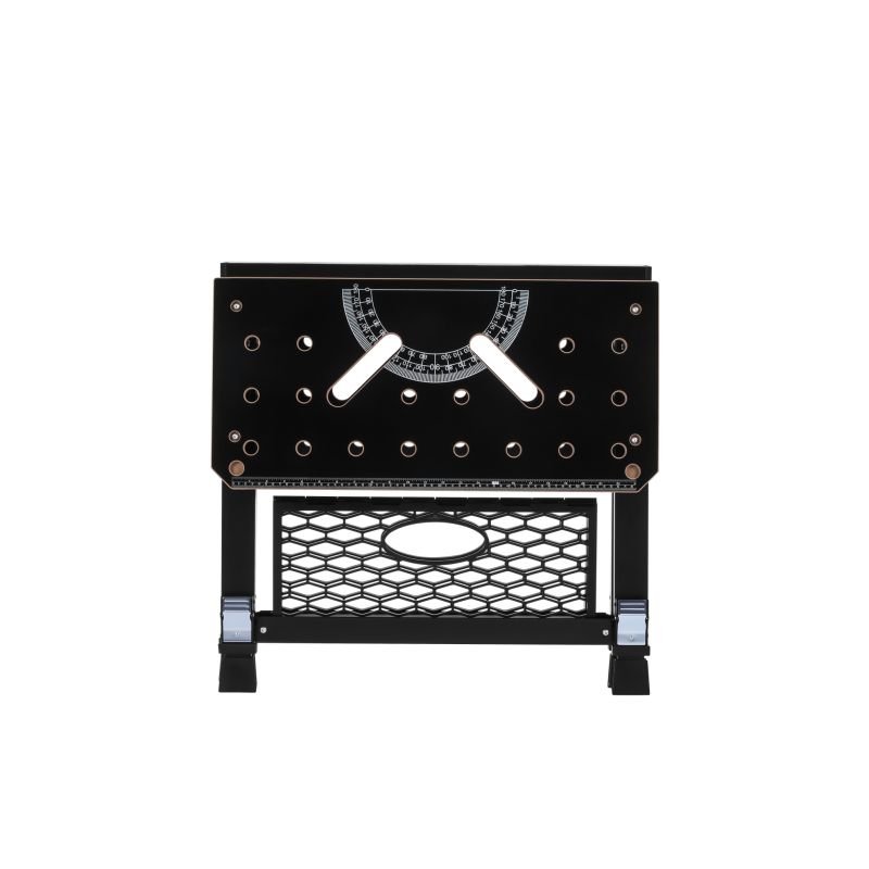 Sulankstomas darbastalis su spaustuvu 454 kg, 70×65×92 cm, MDF KD11871 - Sodrinta.lt