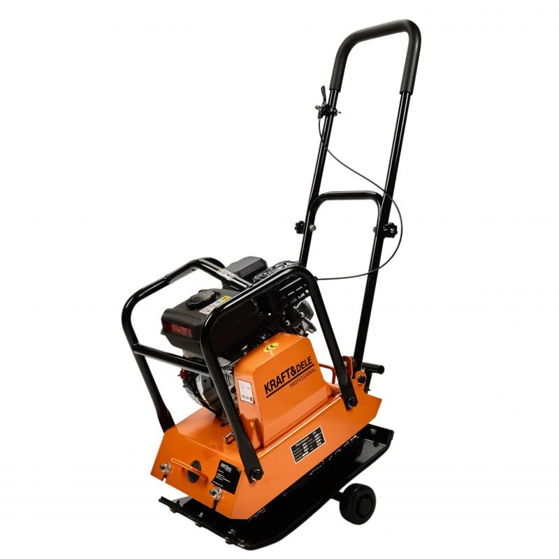 Plokštuminė vibroplokštė LONCIN 7 HP, 60 kg su guma KD1196 - Sodrinta.lt
