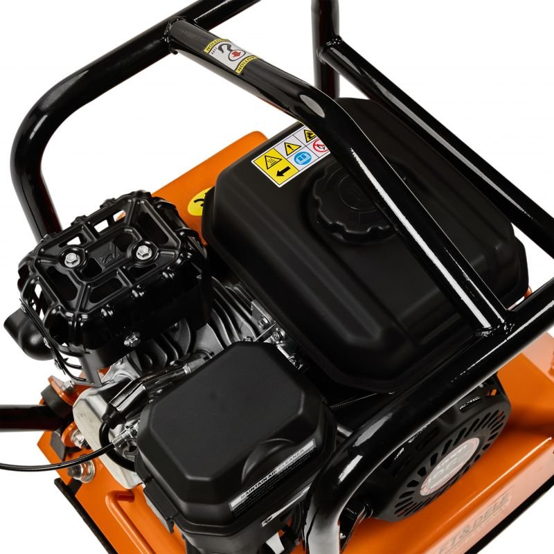 Plokštuminė vibroplokštė LONCIN 7 HP, 60 kg su guma KD1196 - Sodrinta.lt