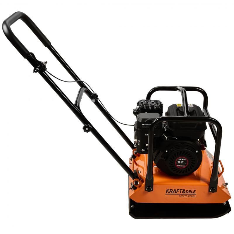 Plokštuminė vibroplokštė LONCIN 7 HP, 60 kg su guma KD1196 - Sodrinta.lt