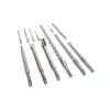 9 grąžtų ir 3 kaltų rinkinys SDS+ su S4 spirale KD10206 - Sodrinta.lt