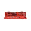 9 grąžtų ir 3 kaltų rinkinys SDS+ su S4 spirale KD10206 - Sodrinta.lt