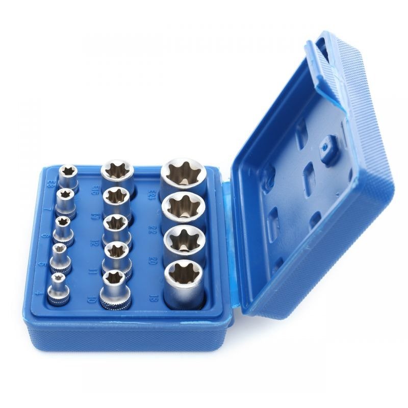 TORX galvučių rinkinys 14 vnt. KD10335 - Sodrinta.lt