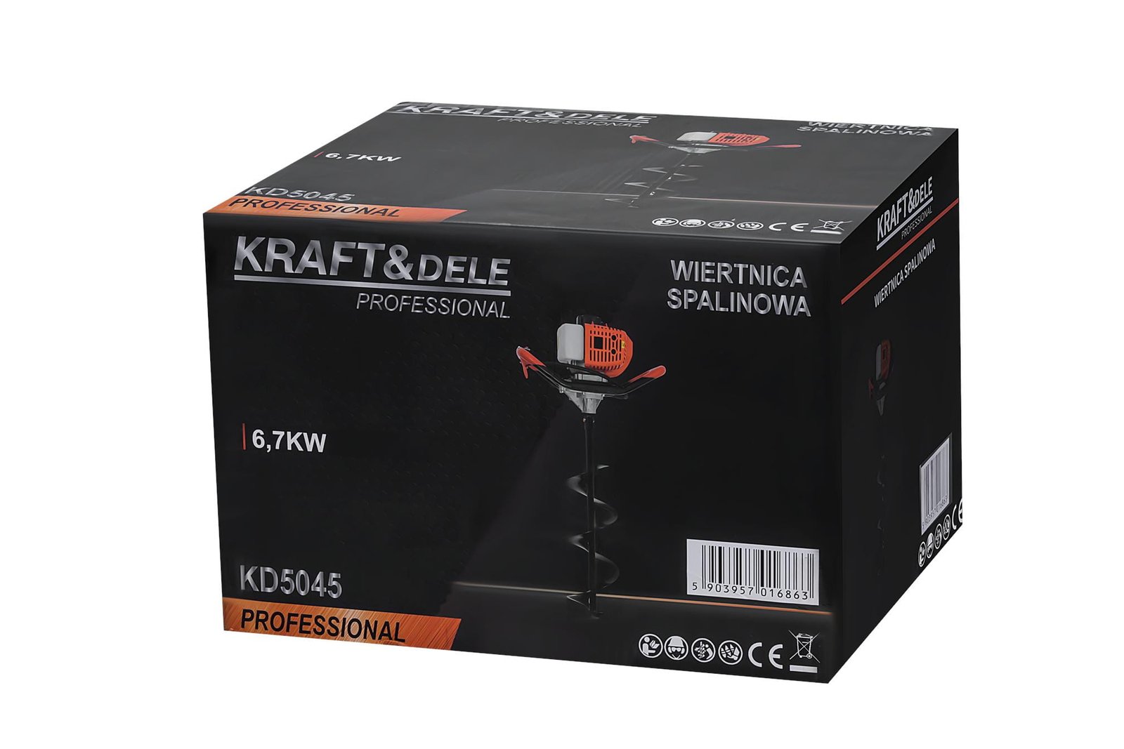 Benzininis žemės grąžtas 6,7 kW KD5045 - Sodrinta.lt