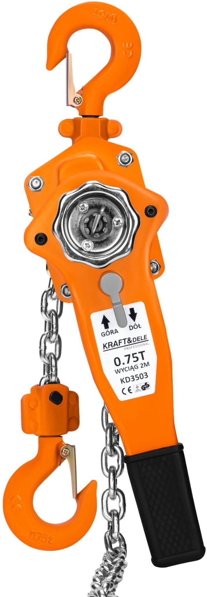 Svirtinė keltuvinė gervė 0,75T 2 m KD3503 - Sodrinta.lt