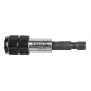 Magnetinis antgalių laikiklis su fiksavimu 1/4" 60mm - Sodrinta.lt