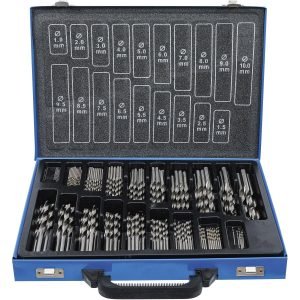 Grąžtų metalui rinkinys DIN338 170vnt. (1-10mm) - Sodrinta.lt