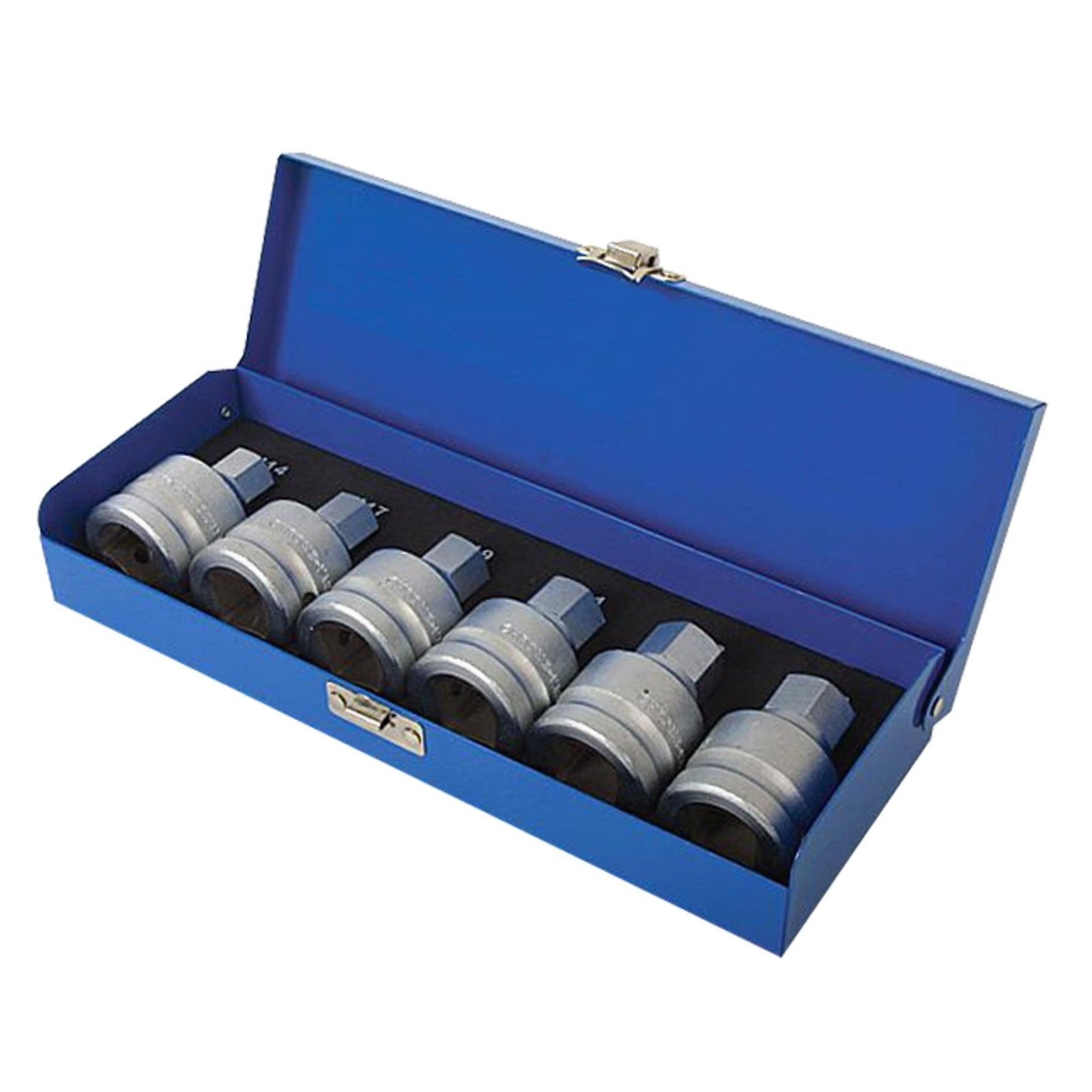 3/4" Galvučių su antgaliais rinkinys (HEX) 6vnt. - Sodrinta.lt