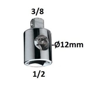 Adapteris 3 krypčių 1/2" - 3/8" - Sodrinta.lt