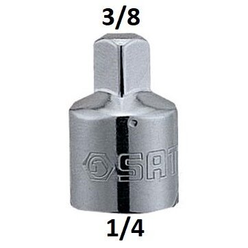 Adapteris 1/4"(F) - 3/8"(M) - Sodrinta.lt