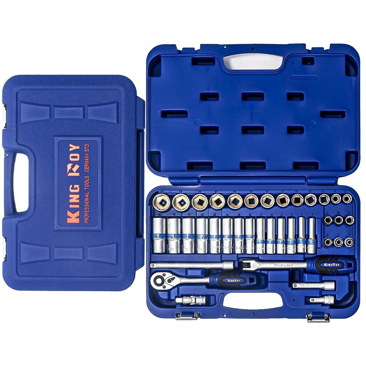 3/8" Galvučių rinkinys 39vnt. - Sodrinta.lt
