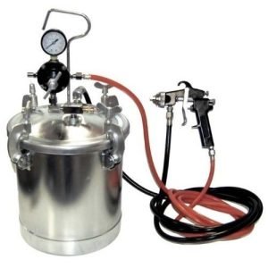 Dažymo bakas 10l su purkštuvu 2.0mm - Sodrinta.lt