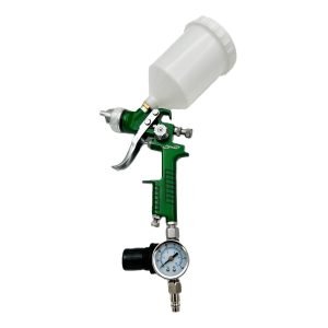 Žemo slėgio pulverizatorius Ø1.4mm su slėgio reguliatoriumi (HVLP) - Sodrinta.lt