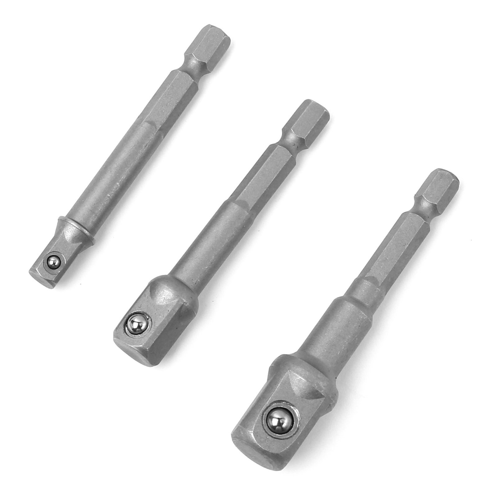 1/4"+3/8"+1/2" Adapterių suktuvui rinkinys 3vnt. - Sodrinta.lt