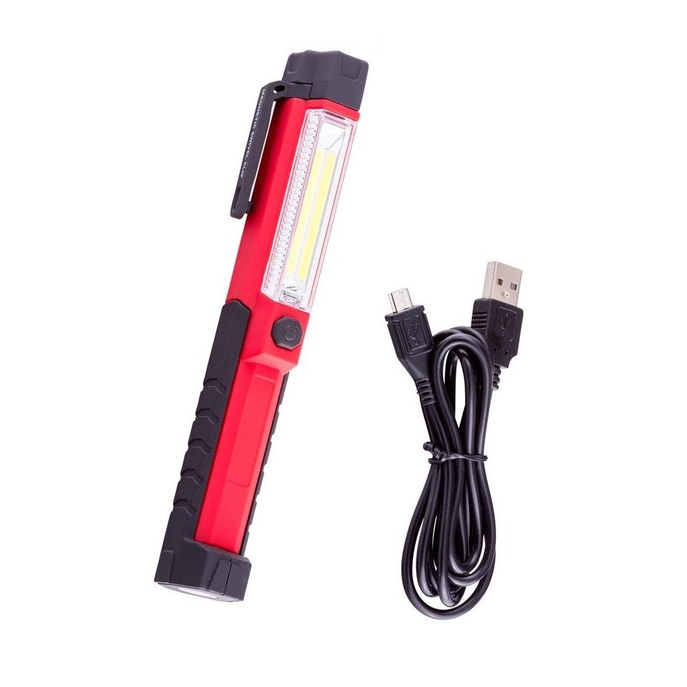 Prožektorius darbui COB (1.5W) + LED1 (įkraunamas) - Sodrinta.lt