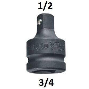 Smūginis adapteris 3/4"(F) - 1/2"(M) - Sodrinta.lt
