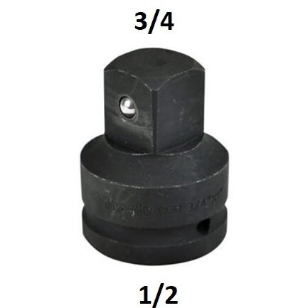 Smūginis adapteris 1/2"(F) - 3/4"(M) - Sodrinta.lt