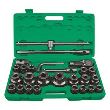 3/4" + 1" Galvučių rinkinys 26vnt. - Sodrinta.lt