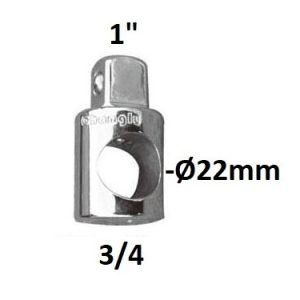 Adapteris 3 krypčių 3/4" - 1" - Sodrinta.lt