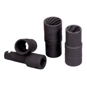 Pažeistų veržlių atsukėjų rinkinys 4vnt. 1/2" - Sodrinta.lt