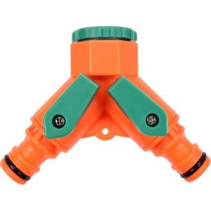 Paskirstytojas dvišakis laistymo žarnai 1/2"-3/4" - Sodrinta.lt