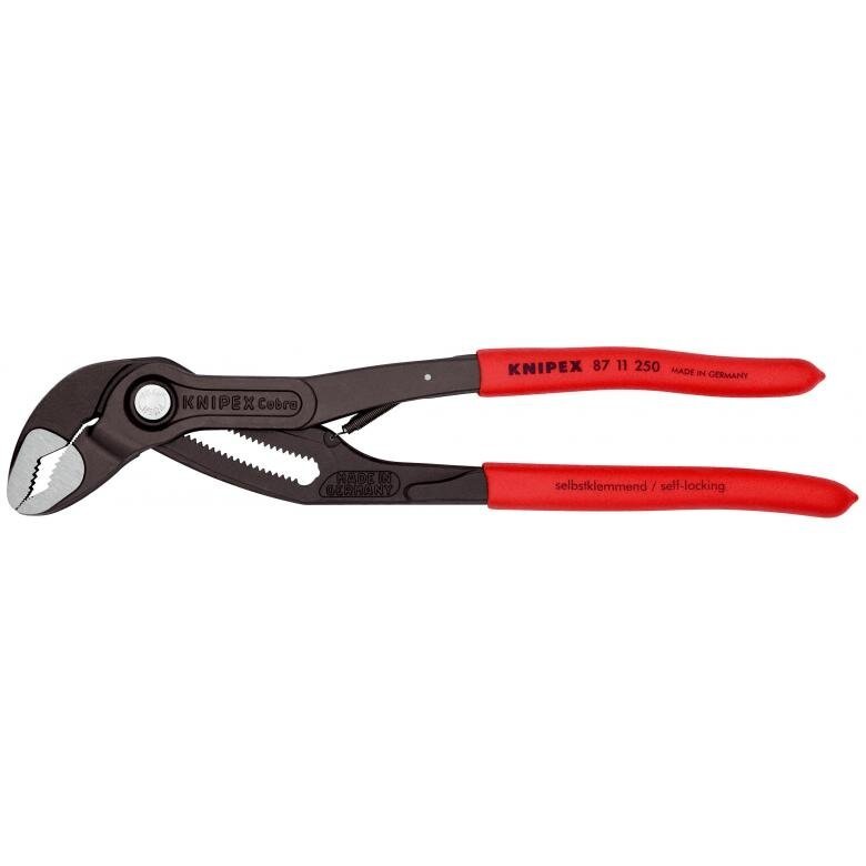 Santechninės replės 250mm KNIPEX (su fiksavimu) - Sodrinta.lt