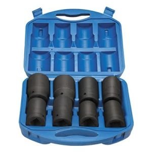 1" Smūginių galvučių rinkinys 8vnt (21-41mm) - Sodrinta.lt
