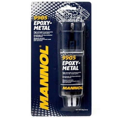 Epoksidiniai klijai metalui MANNOL 30g - Sodrinta.lt