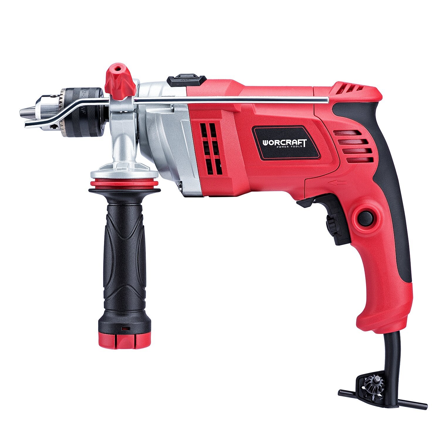 El. gręžtuvas su kalimu WORCRAFT, 1.5-13mm 900W - Sodrinta.lt
