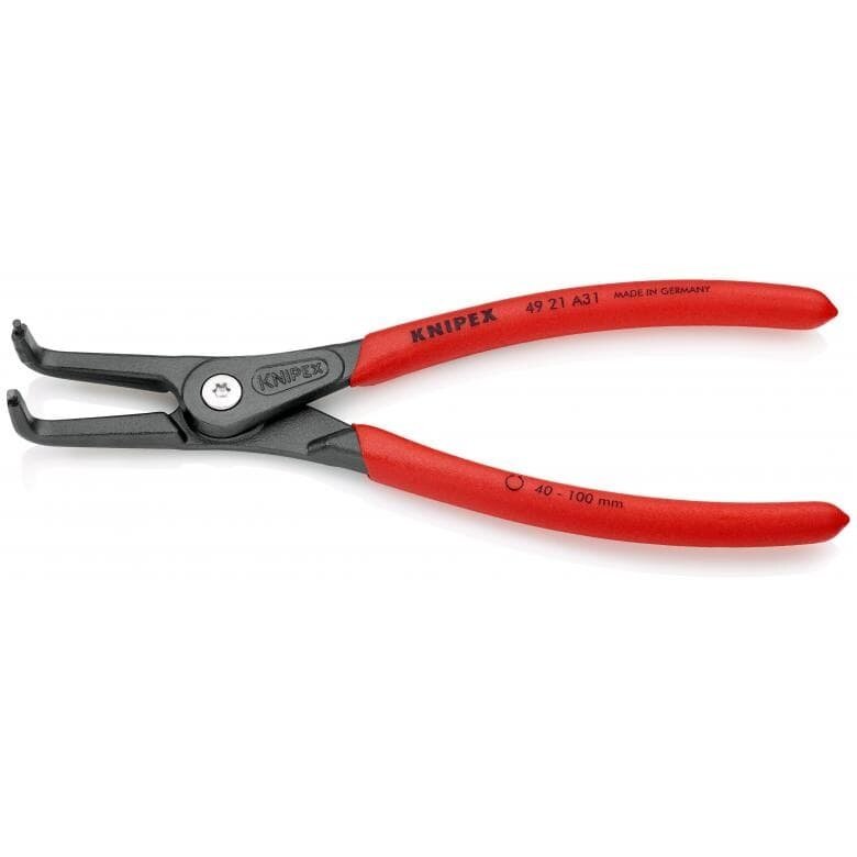 Replės išoriniams žiedams. Lenktos 210mm (Ø40-100mm) KNIPEX - Sodrinta.lt