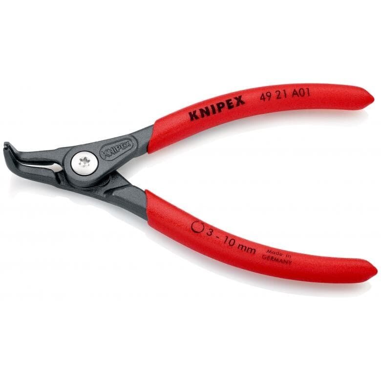 Replės išoriniams žiedams. Lenktos 130mm (Ø3-10mm) KNIPEX - Sodrinta.lt