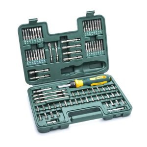 Keičiamų antgalių rinkinys (IMBUS, TORX, SPLINE) 80vnt. - Sodrinta.lt