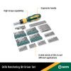 Keičiamų antgalių rinkinys (IMBUS, TORX, SPLINE) 80vnt. - Sodrinta.lt