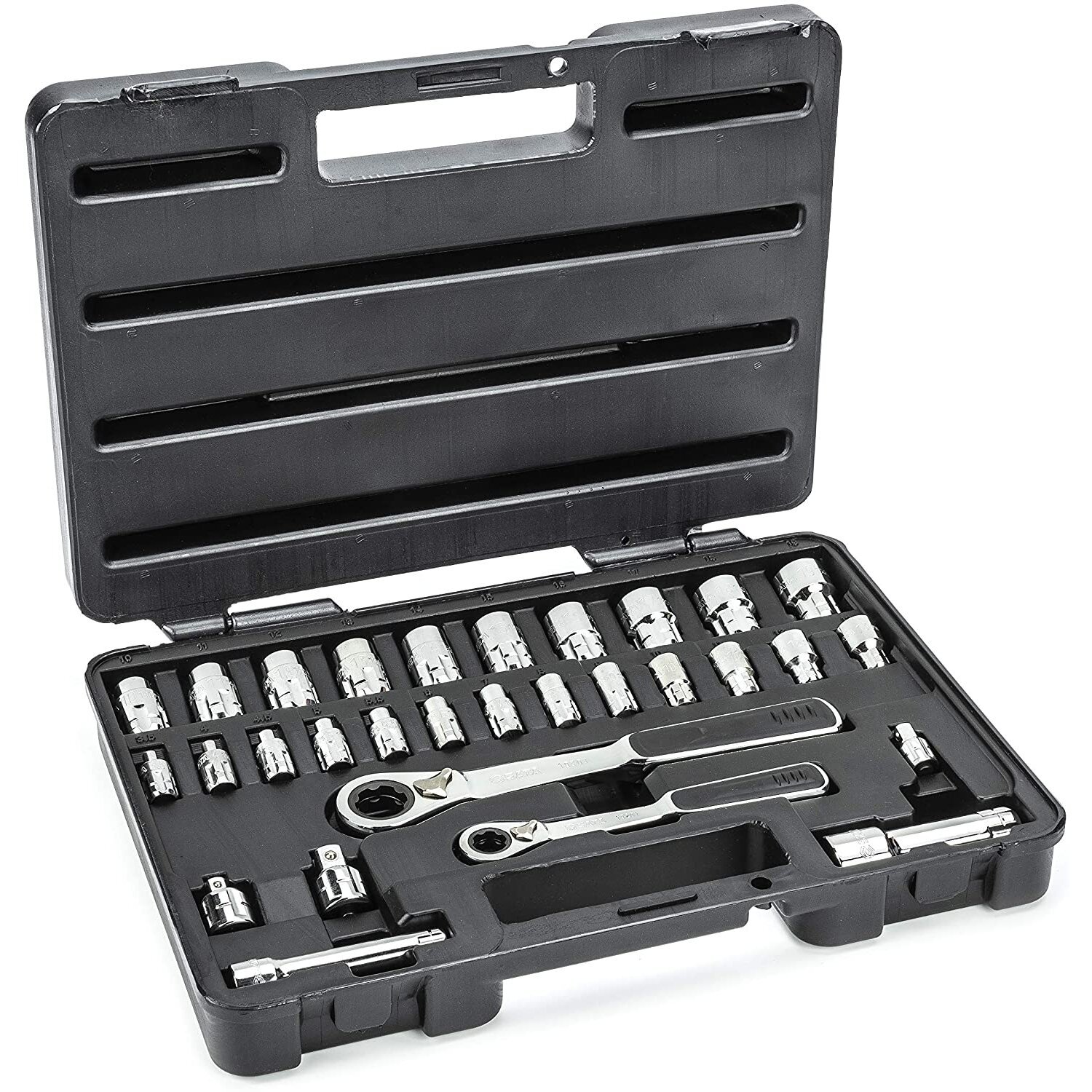 Galvučių rinkinys 3/8"+1/4" (30vnt) - Sodrinta.lt