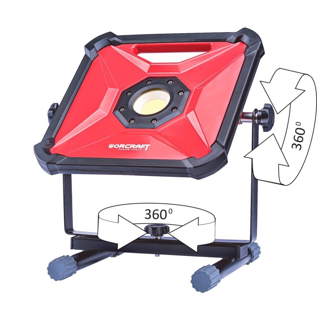 Akumuliatorinis šviestuvas nešiojamas COB(30W) 20V LI-ION - Sodrinta.lt