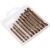 Grąžtų rinkinys HSS dvipusiai (10vnt) 3.0-6.0mm - Sodrinta.lt