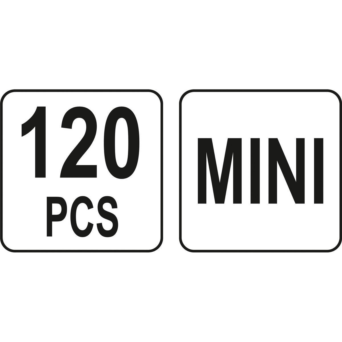 Automobilių saugiklių rinkinys 120vnt MINI - Sodrinta.lt