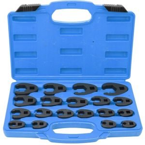 Veržliarakčių šoninių rinkinys 3/8" + 1/2" 19vnt. (8-32mm) - Sodrinta.lt