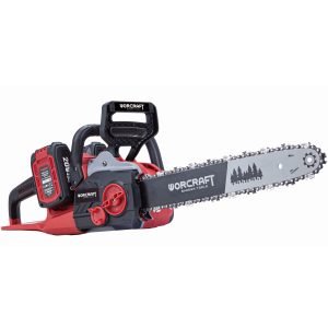 Akumuliatorinis grandininis pjūklas WORCRAFT 40V (20V+20V) LI-ION - Sodrinta.lt