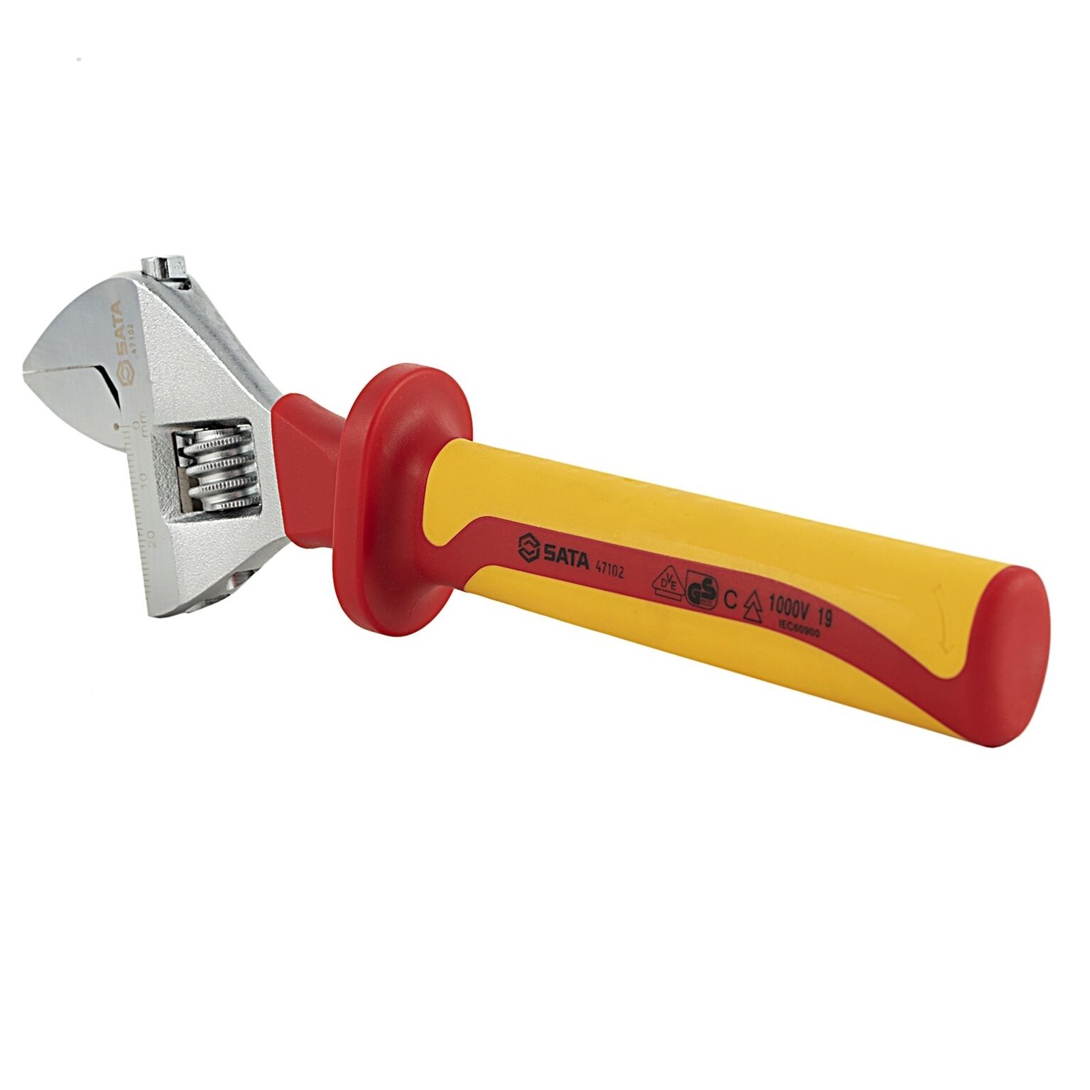 Reguliuojamas graduotas raktas 312mm izoliuotas VDE - Sodrinta.lt