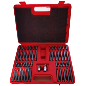 Antgalių rinkinys TORX. TORX SEC. HEX. SPLINE 54vnt. - Sodrinta.lt