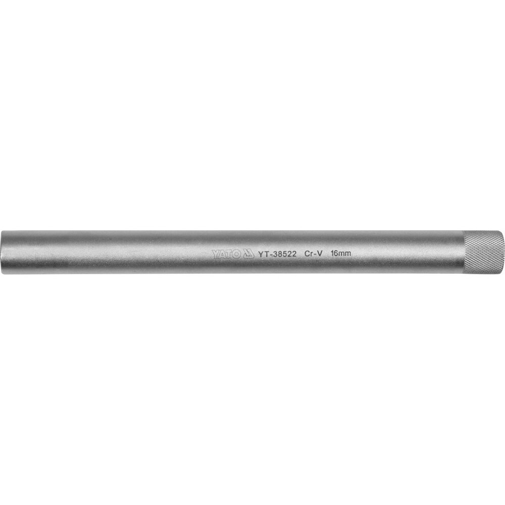 Prailginta galvutė žvakei 3/8" 16mm (plonasienė)(12-kamp) - Sodrinta.lt