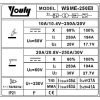 Inverterinis suvirinimo pusautomatis WSME250EI 230V (IGBT) AC/DC, TIG/ MMA - Sodrinta.lt