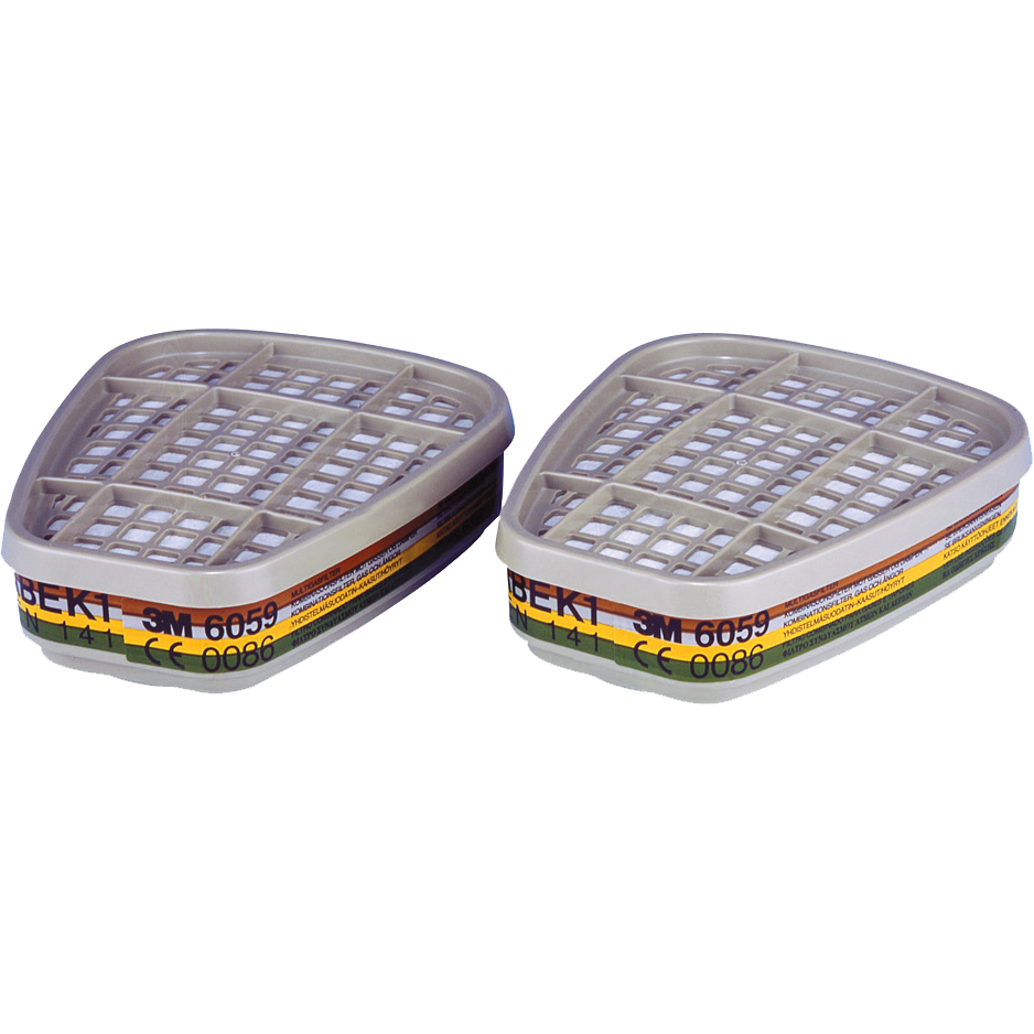 Filtrai puskaukei (2vnt) 3M 6059 ABEK1 - Sodrinta.lt