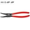 Replės išoriniams žiedams. Lenktos 200mm (be skylučių) KNIPEX - Sodrinta.lt
