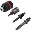Griebtuvas gręžtuvui 1/2'' Ø2-13mm su adapteriais 4vnt. - Sodrinta.lt