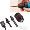 Griebtuvas gręžtuvui 1/2'' Ø2-13mm su adapteriais 4vnt. - Sodrinta.lt
