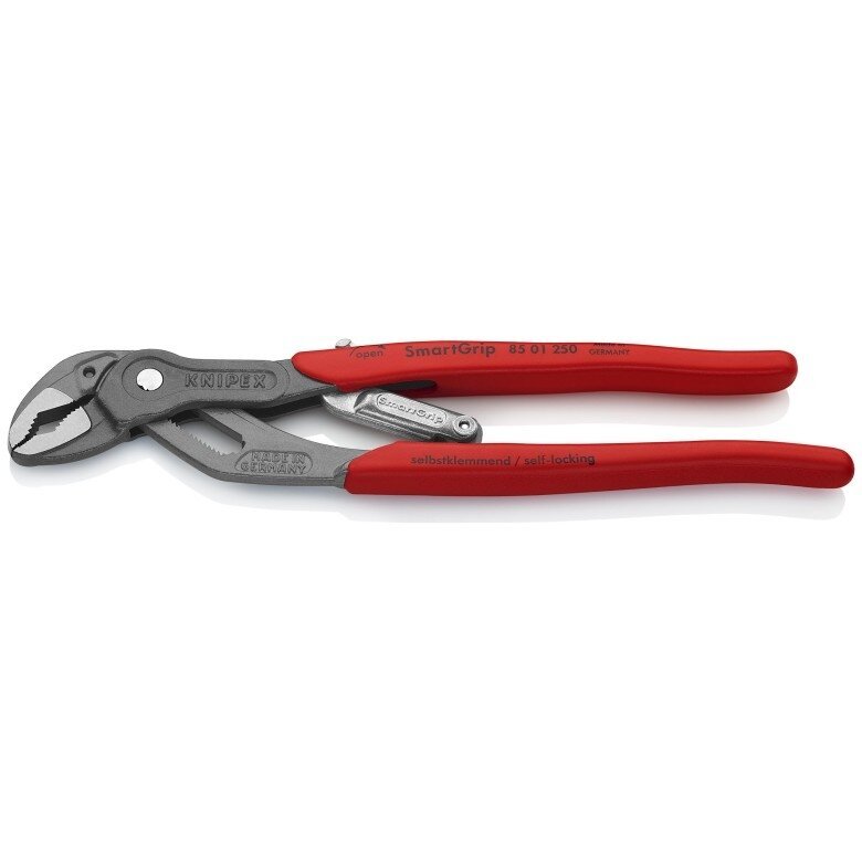 Santechninės replės 250mm KNIPEX su SmartGrip fiksavimu - Sodrinta.lt